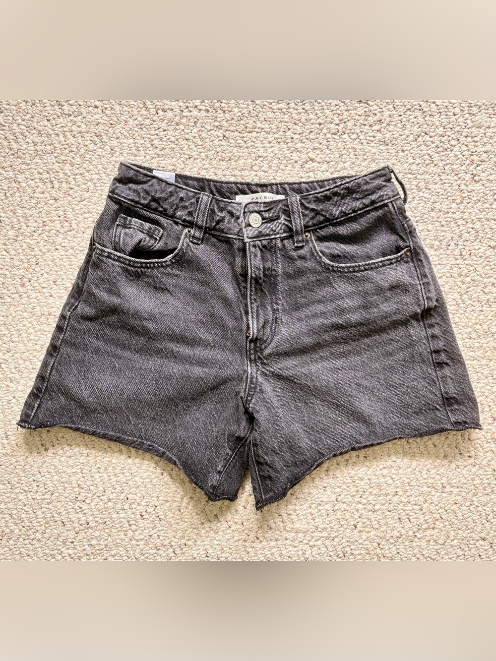 Pacsun Dark Gray Denim Shorts